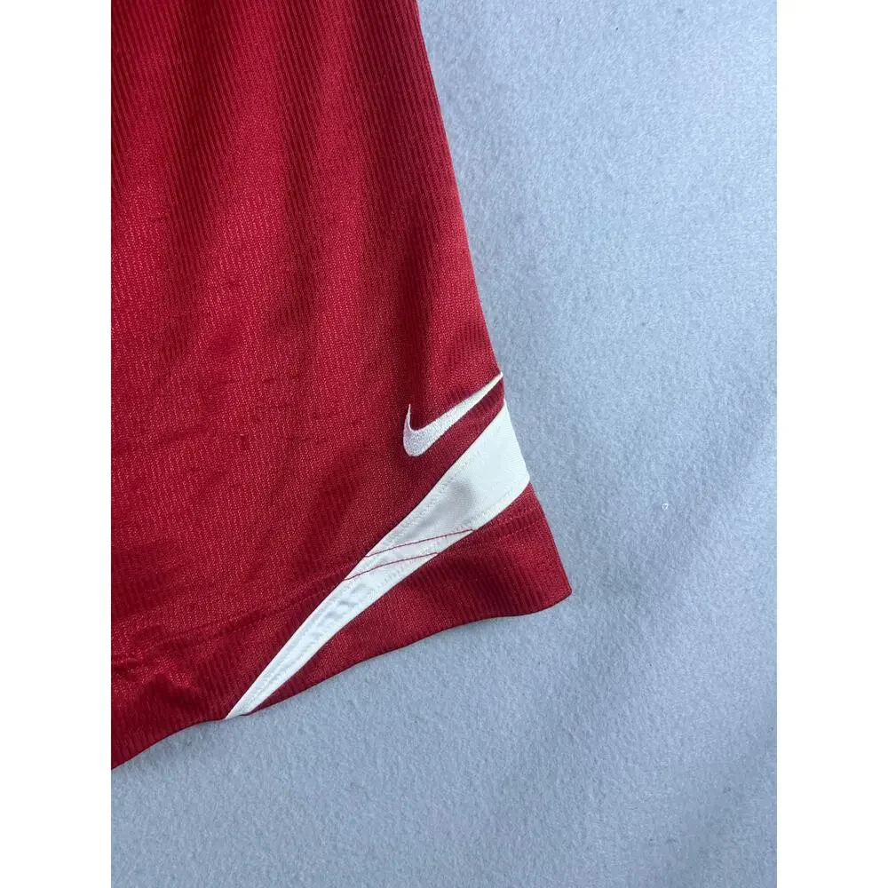 Vintage Y2K Nike Basketball Shorts Mens XXL Red White Black Swoosh Athletics